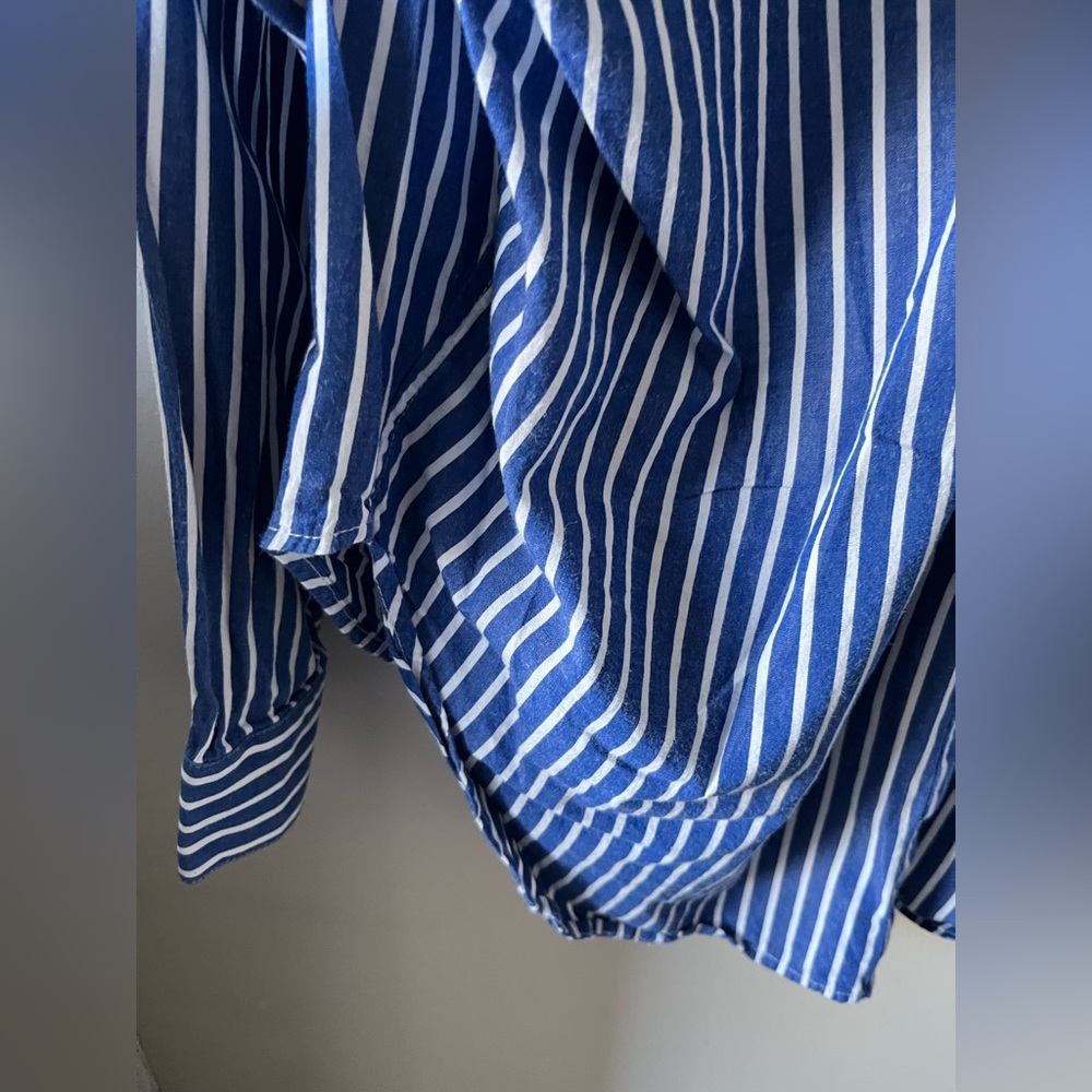 ROUCHA Tasso Stripe Shirt - Size C/ Large - Picture 9 of 16